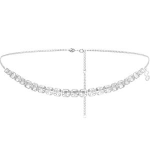 Skims x Swarovski crystal chain belt one size NWOT